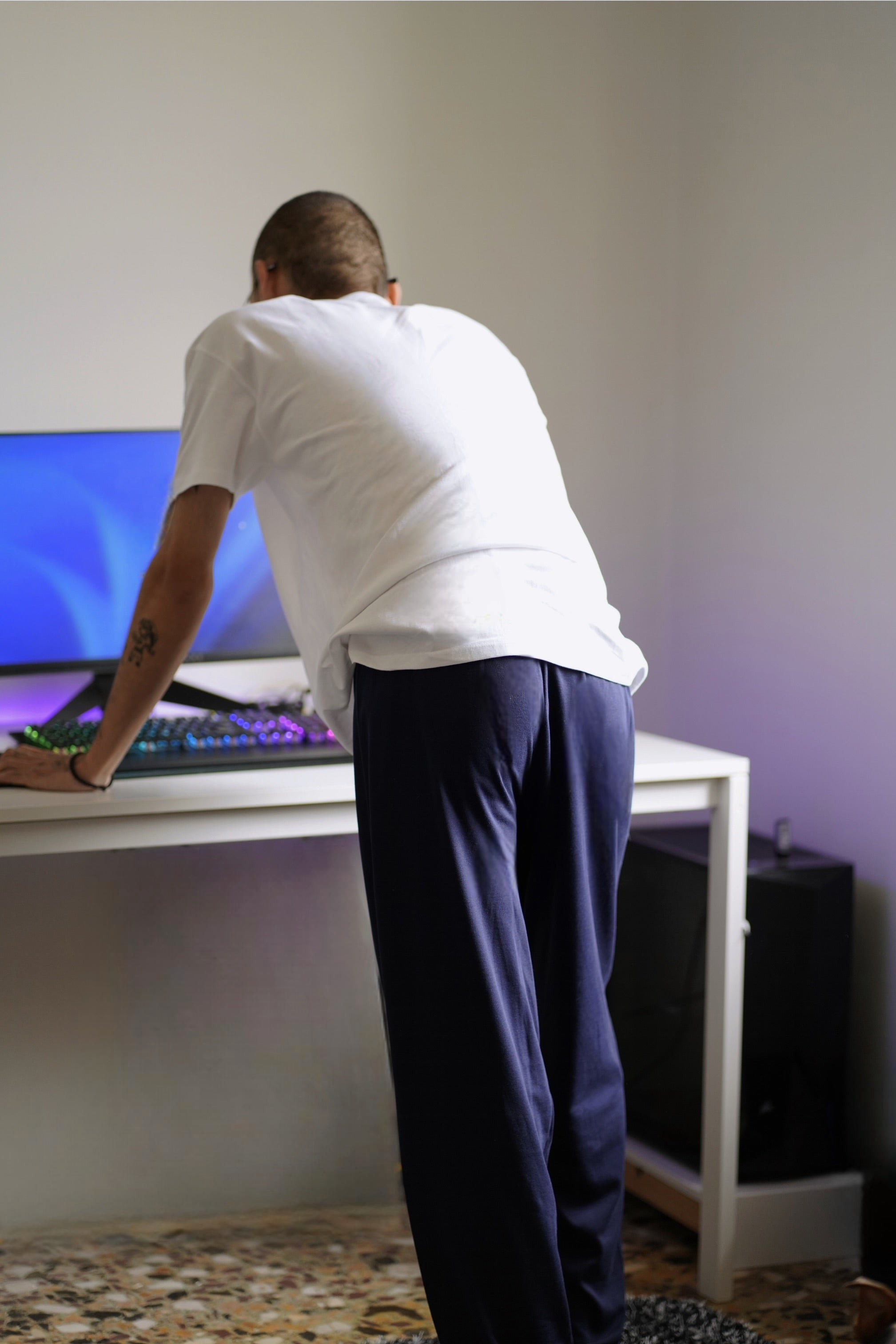 Blue Lounge Pants