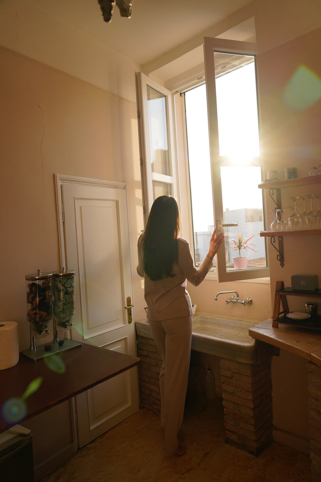 Champagne tone pajama set