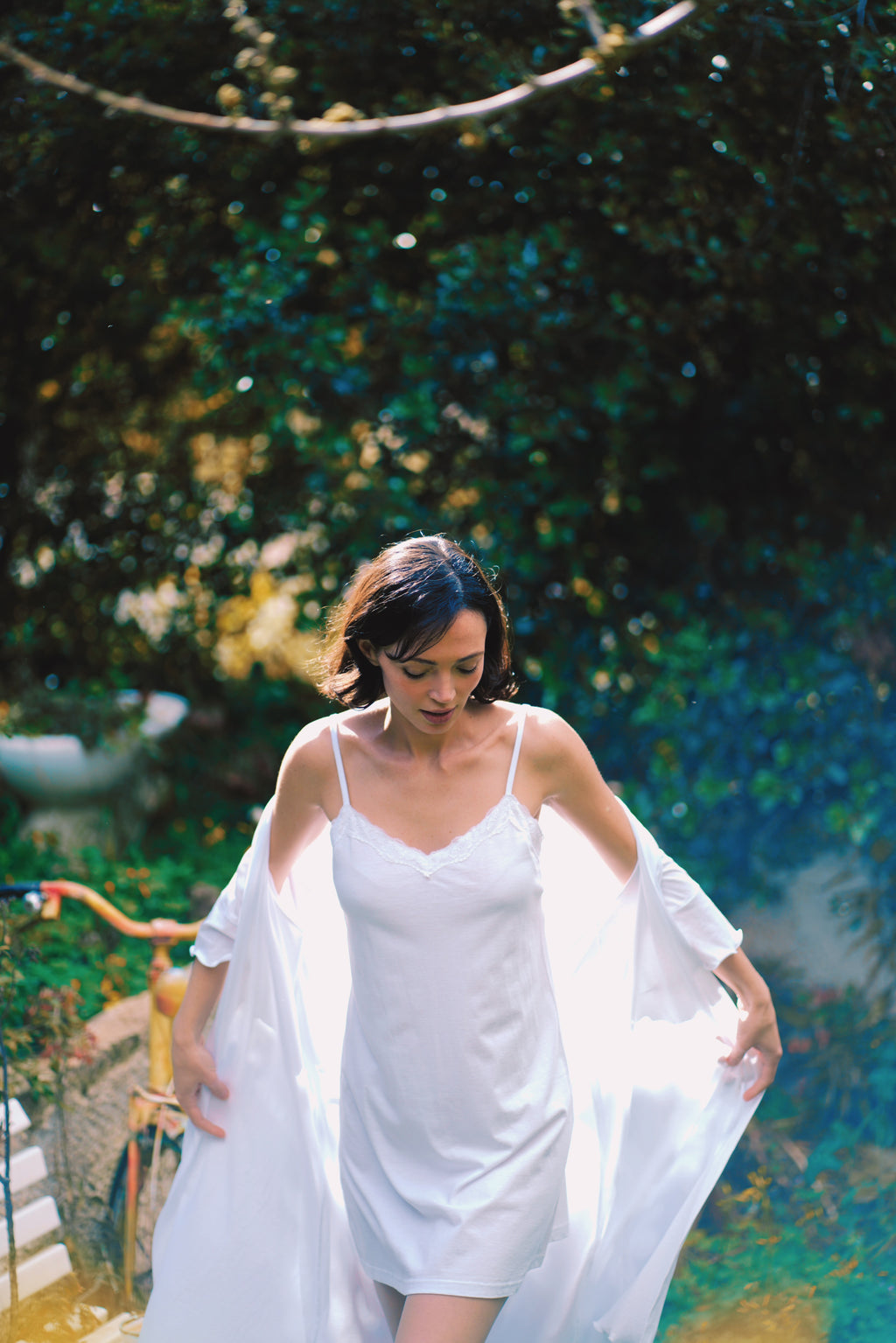 Lumière White Robe
