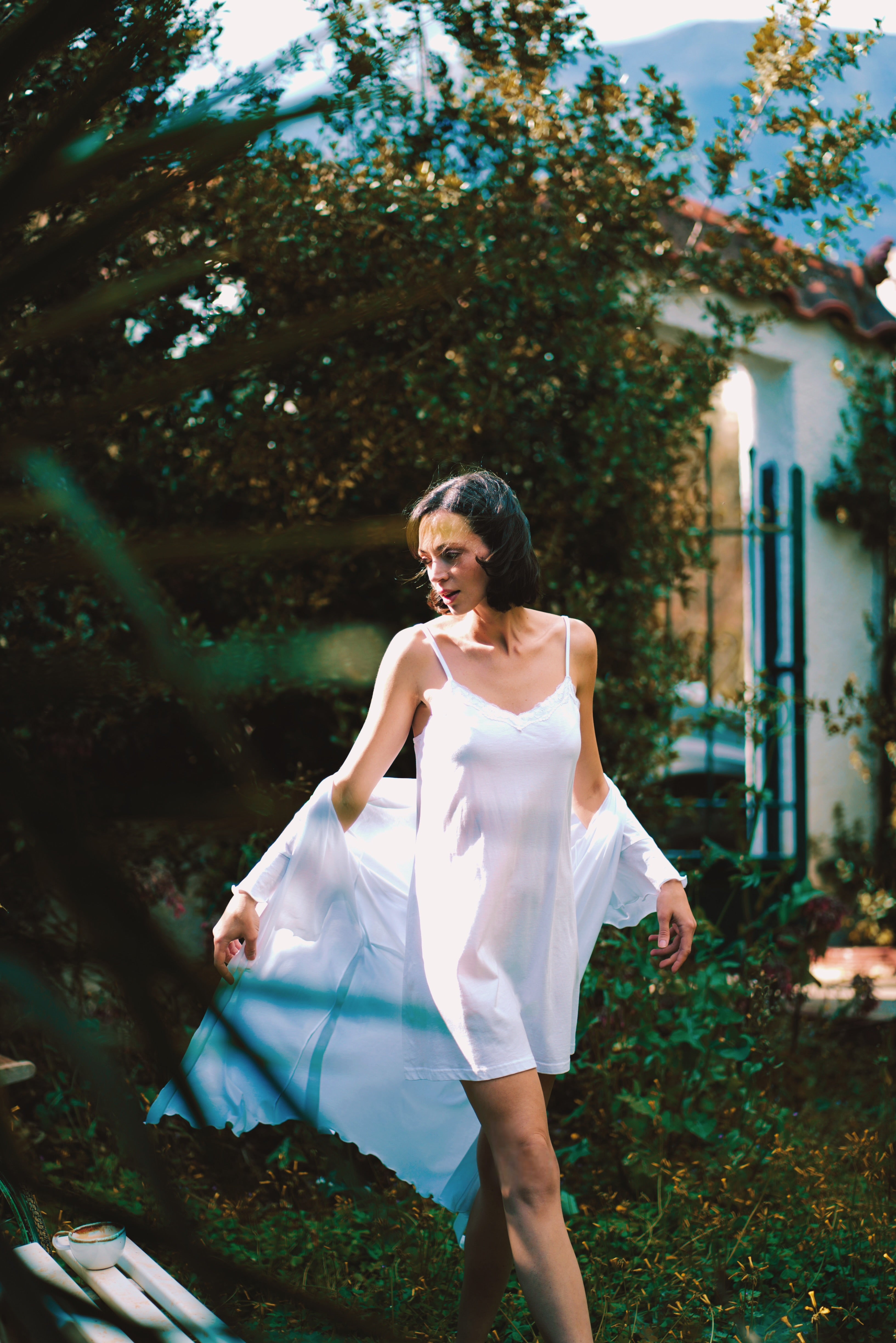 Lumière White Robe