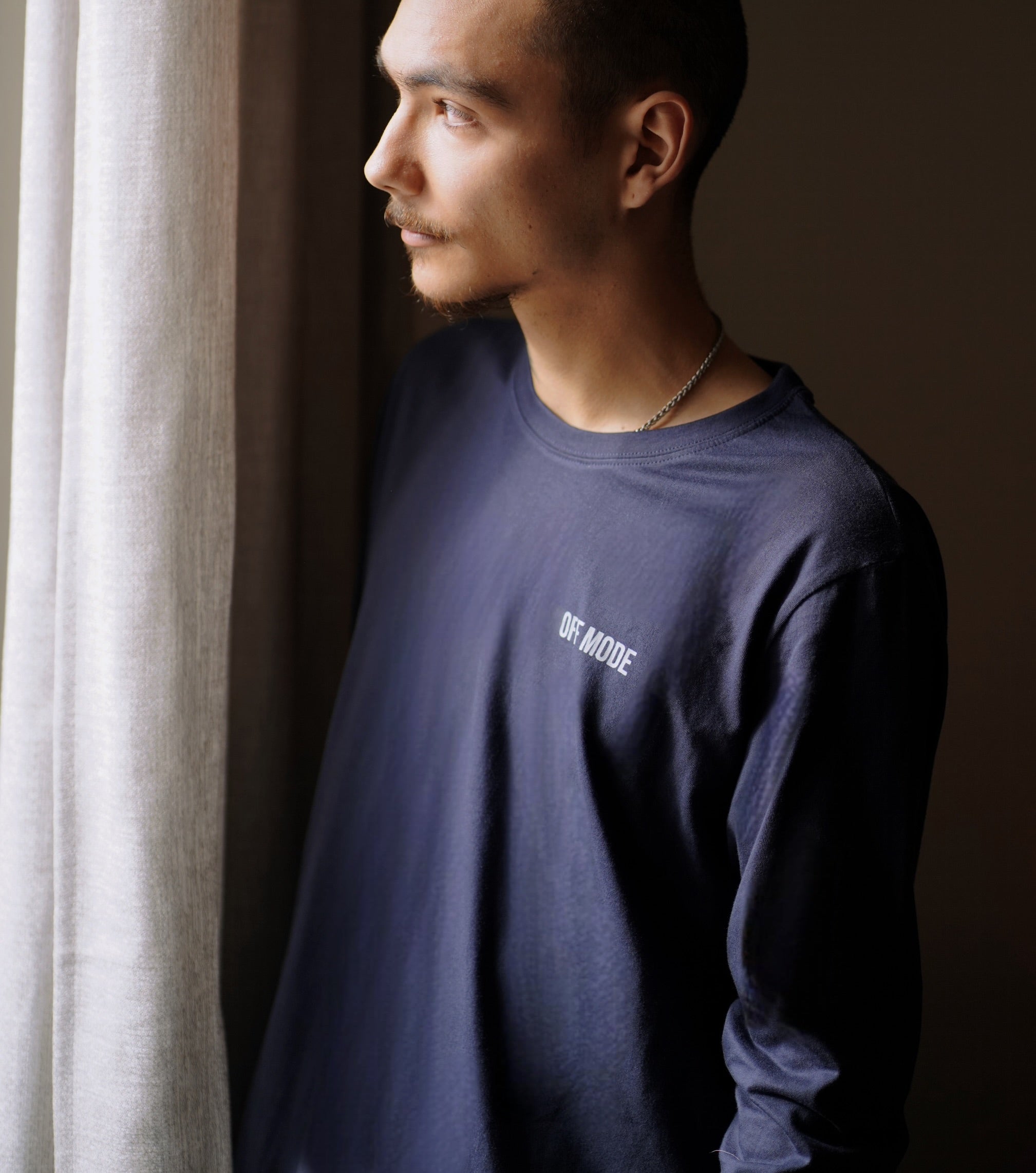 Blue Long-Sleeve Shirt