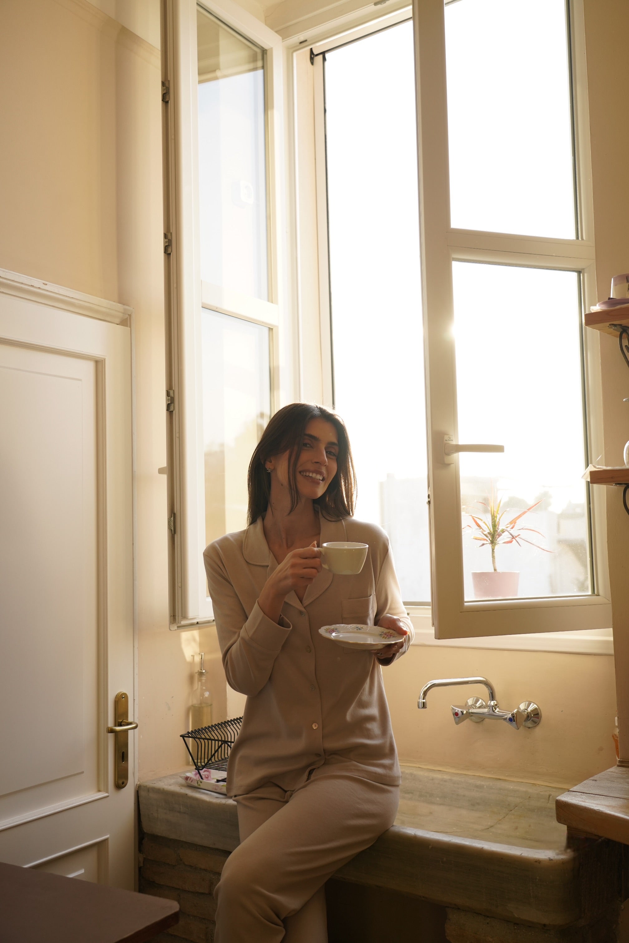 Champagne tone pajama set