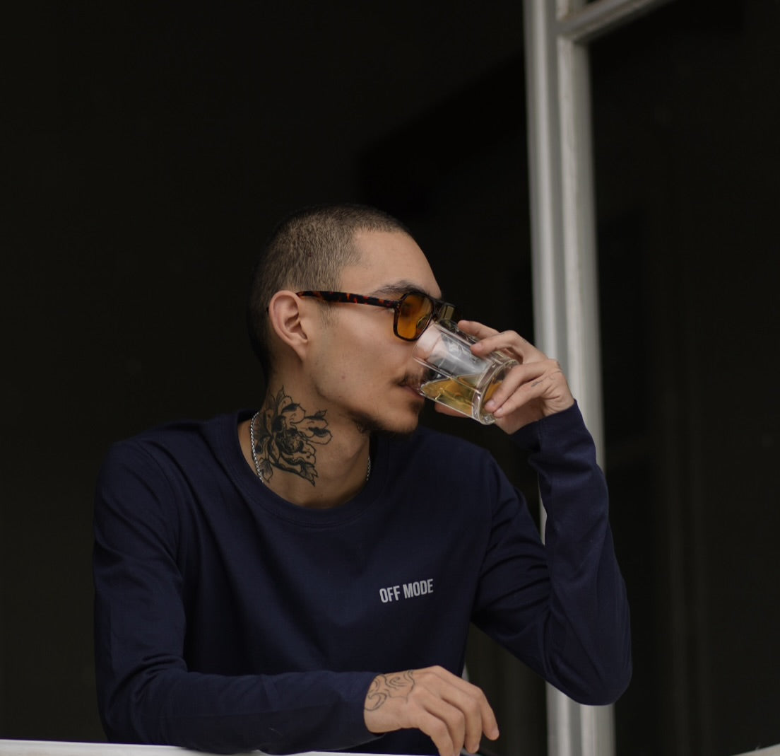 Blue Long-Sleeve Shirt