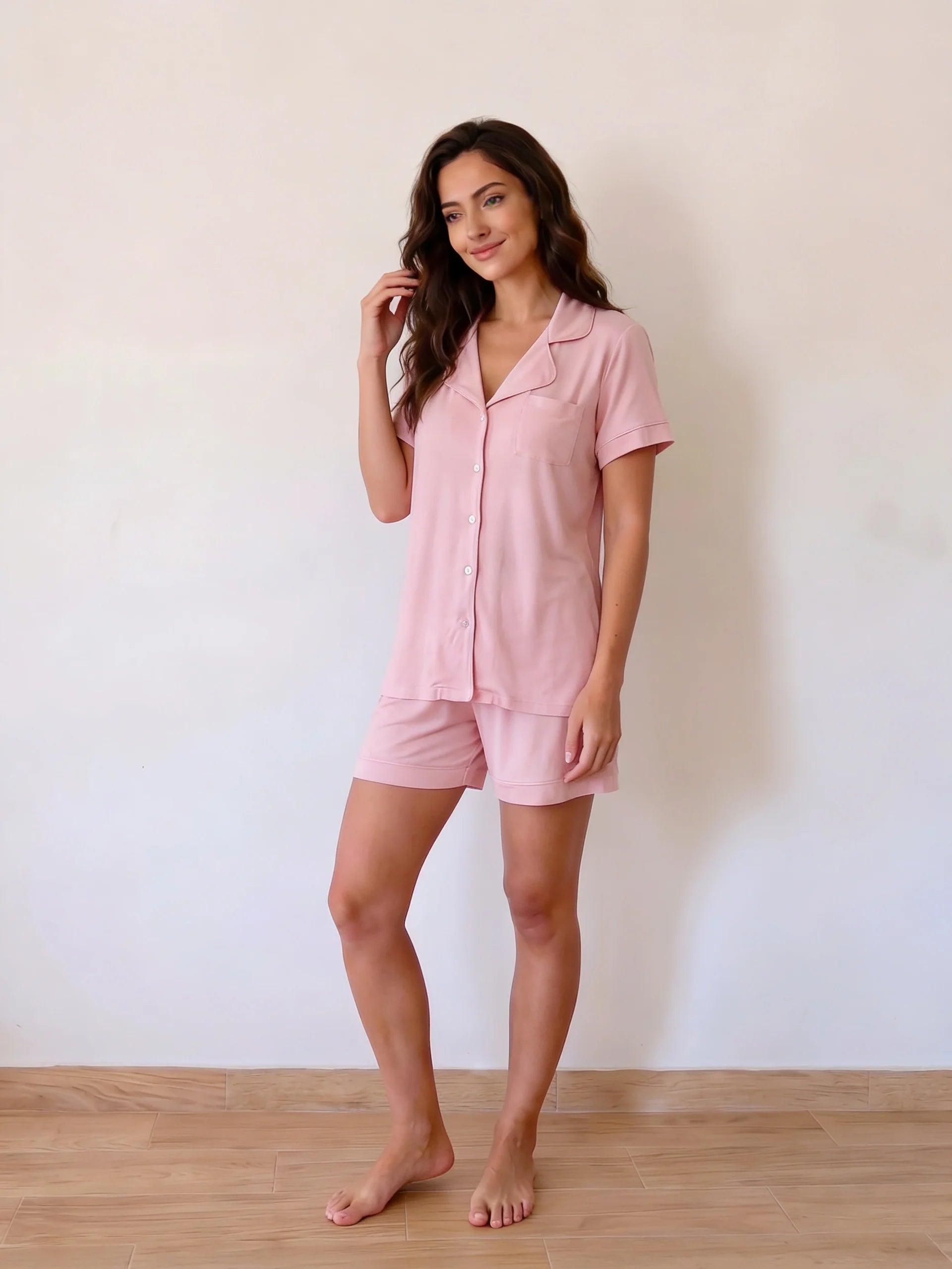 Pink Summer Pajama Set