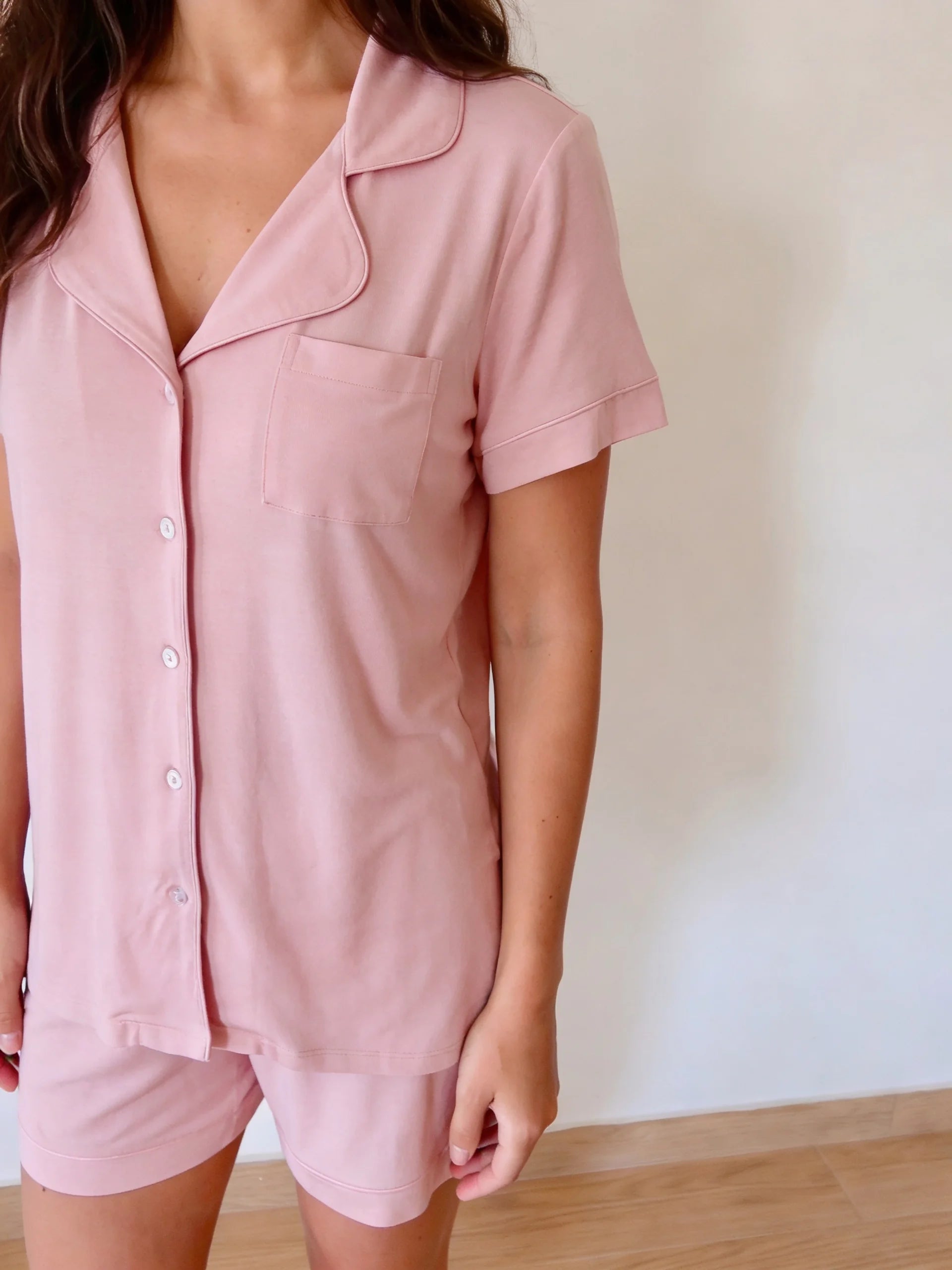 Pink Summer Pajama Set